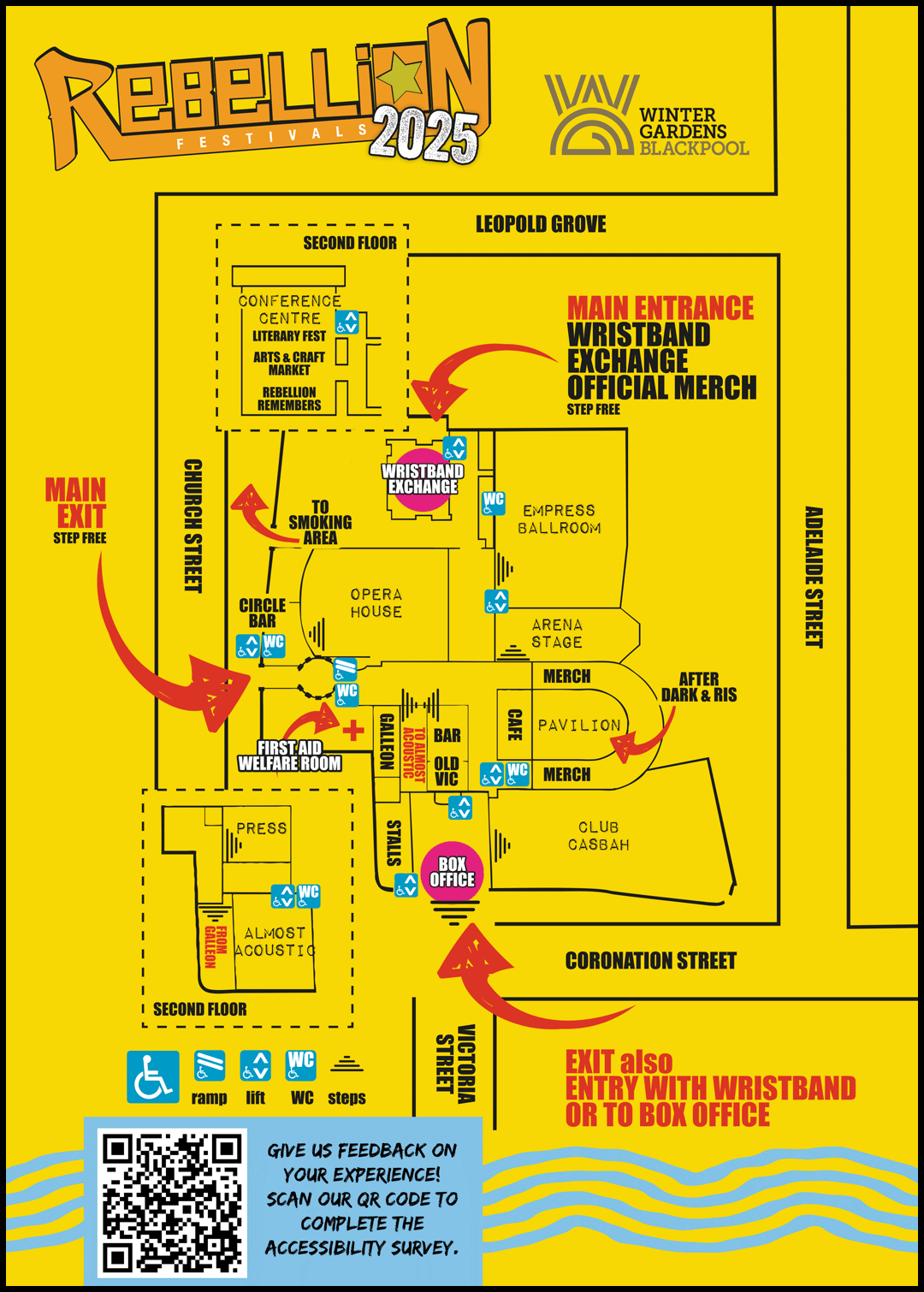 Venue Accessibility Map Venue Accessibility Map